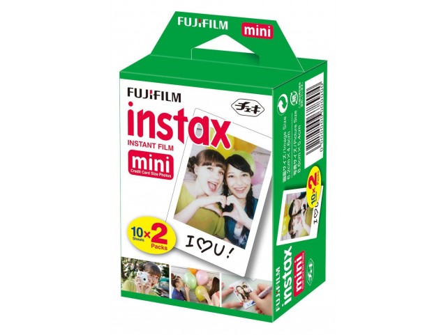 Fujifilm 1x2 Instax Film Mini  16386016, 20 pc(s)