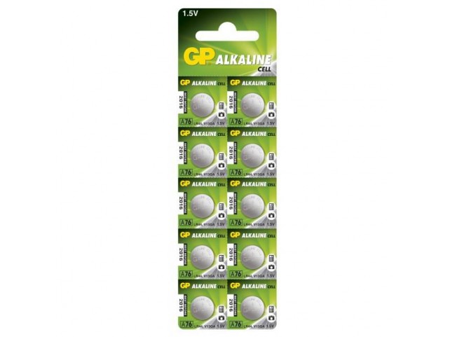 GP Batteries ALKALINE BUTTON CELL LR44  LR44, Single-use battery,