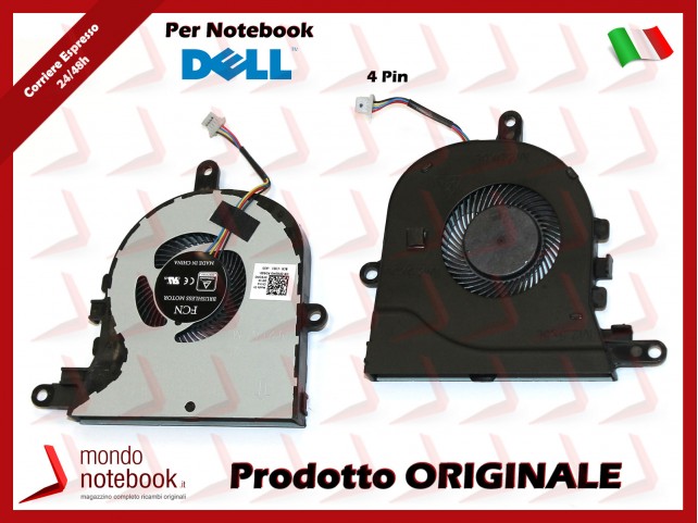 Ventola Fan CPU DELL Inspiron 5770 Latitude 3590 Vostro 3580 - FX0M0 Originale
