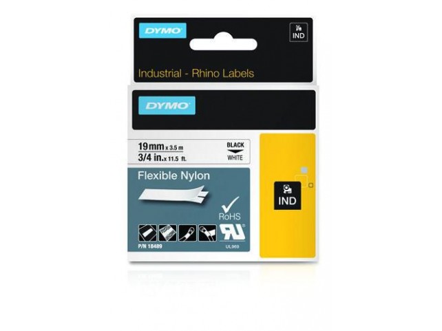 DYMO RHINO Flexible Nylon  19mm x 3,5m