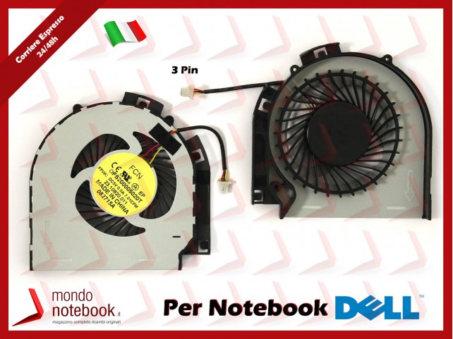 Ventola Fan CPU DELL Inspiron 7737 - P/N 0RMC3