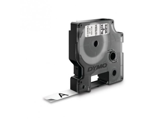 DYMO D1 VINYLBAND PERMANENT  D1 Durable Labels, Black on
