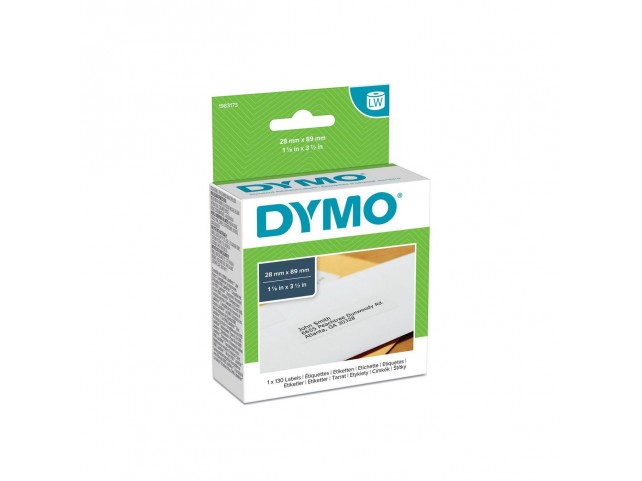 DYMO Address Labels 28 x  89 mm white 1x 130 pcs.