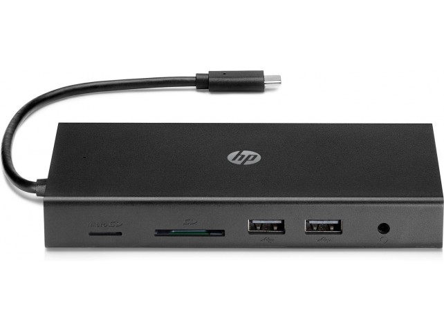 HP Travel USB-C Multi Port Hub  1C1Y5AA, Wired, USB 3.2 Gen 1