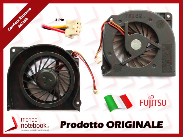 Ventola Fan CPU Fujitsu LifeBook s6311 s6510 s6410 s2210