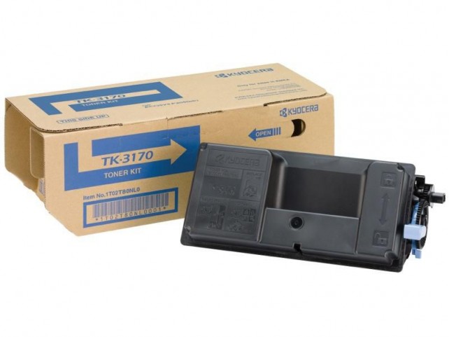 Kyocera Toner Black TK-3170  Pages 15.500