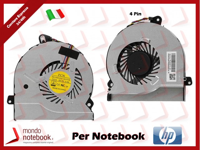Ventola Fan CPU HP Gaming Pavilion 15-AK Series - 834784-001