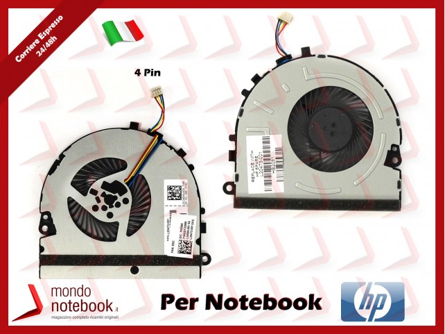 Ventola Fan CPU HP 15-DA 15-DB Series L20473-001 (VERSIONE 1)