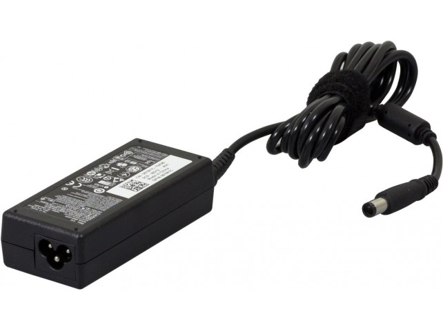 Dell AC Adapter, 65W, 19.5V, 3  Pin, 7.4mm, Needs C6 Power