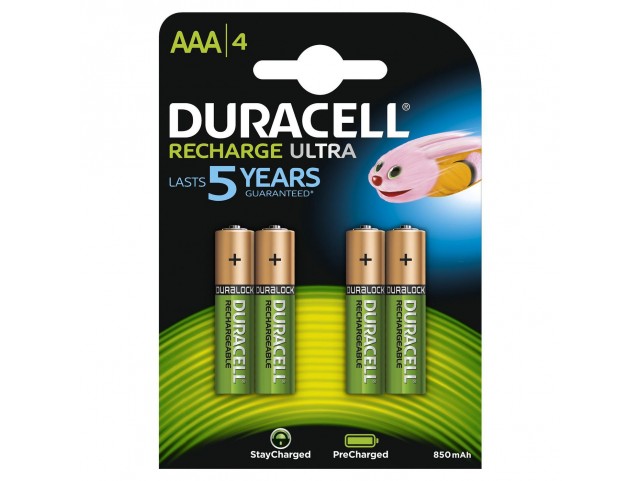 Duracell Staycharged Aaa (4Pcs)  Rechargeable Battery