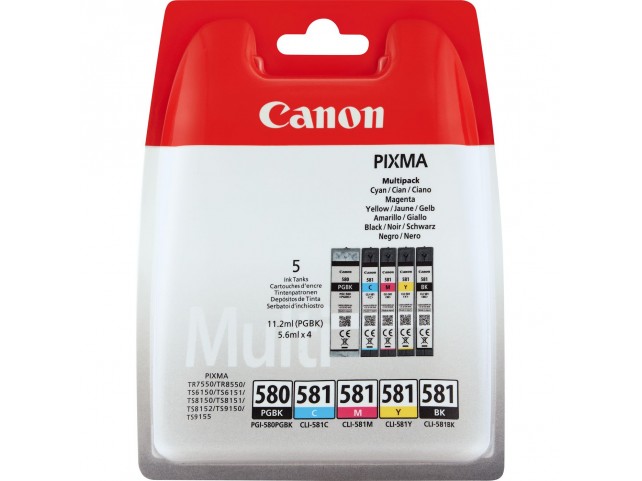 Canon PGI-580/CLI-581 Multipack  BK/C/M/Y
