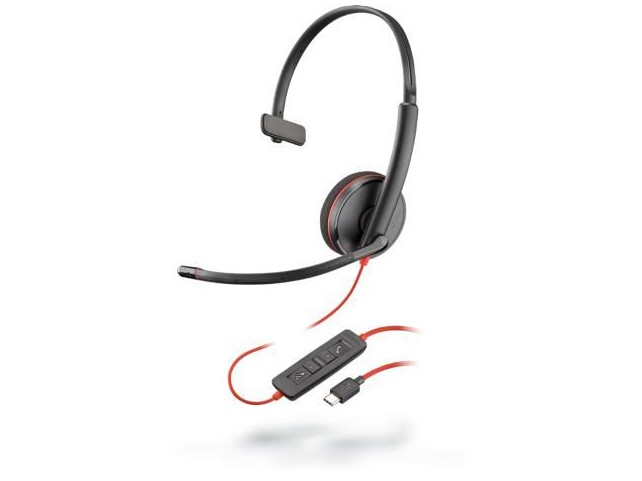 Poly Blackwire C3210 USB A Headset  re 3210, Headset, Head-band,