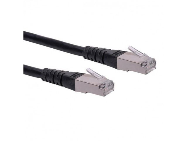 Roline S/Ftp Patch Cord Cat.6, Black  0.3 M
