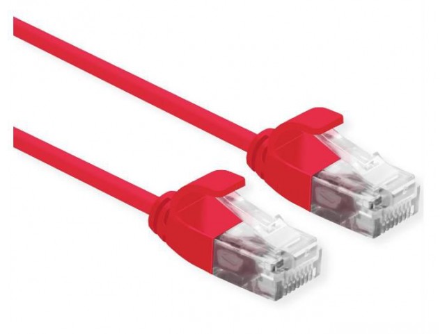 Roline Networking Cable Red 0.5 M  Cat6A U/Utp (Utp)