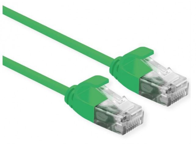 Roline Networking Cable Green 1.5 M  Cat6A U/Utp (Utp)