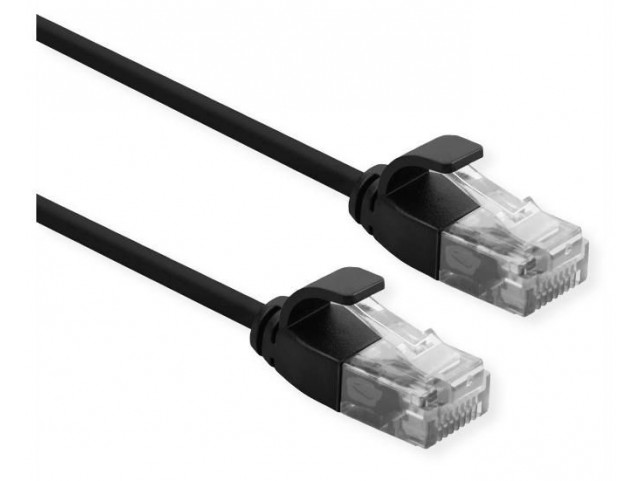 Roline Networking Cable Black 1.5 M  Cat6A U/Utp (Utp)