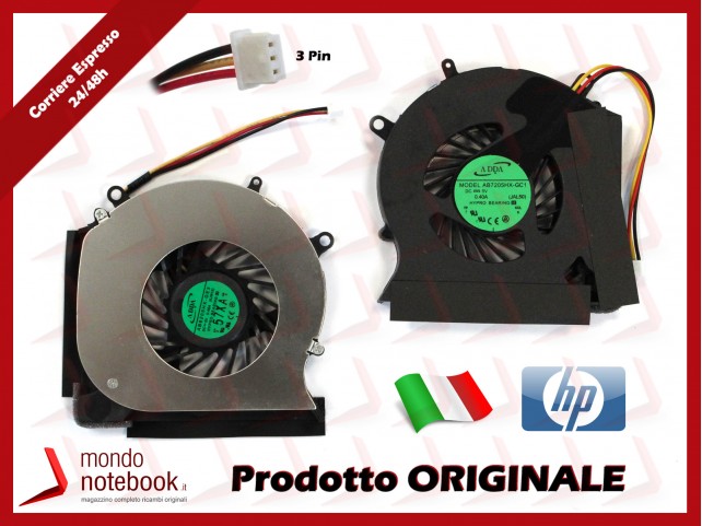 Ventola Fan CPU HP DV3-1000 CQ35 CQ36