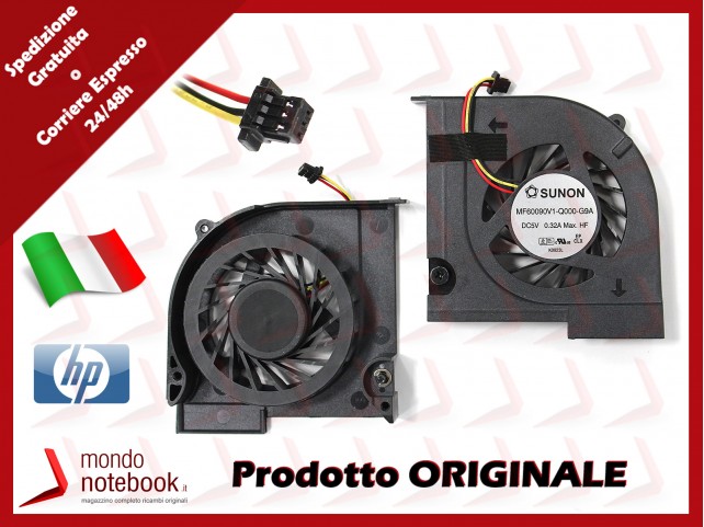 Ventola Fan CPU HP DV3-4000 CQ32 G32 (Versione 1)