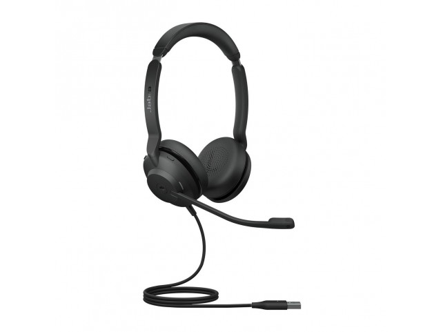 Jabra Evolve2 30, MS Stereo Headset  Head-band USB Type-A Black