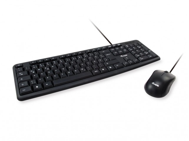 Equip Keyboard Mouse Included Usb  Qwerty Italian Black