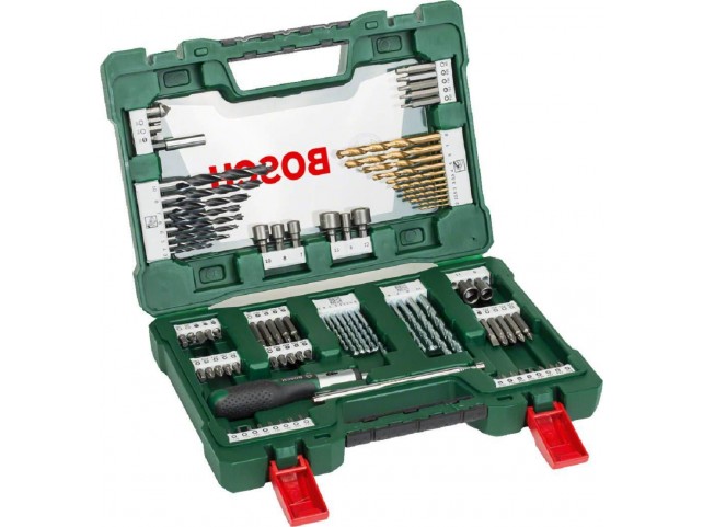 Bosch V-Line TIN Drill/Bit Set  91part
