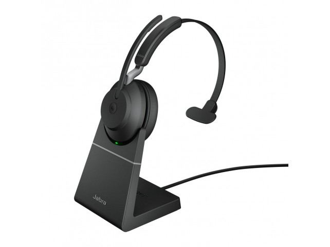 Jabra Evolve2 65, Link380a MS Mono  Stand Black Evolve2 65 USB-A