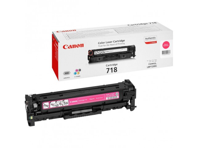 Canon Toner Magenta 718  Pages 2.900