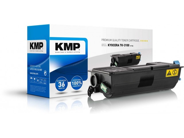 KMP Printtechnik AG Toner Kyocera TK3100 comp.  es, Black, 1 pc(s)