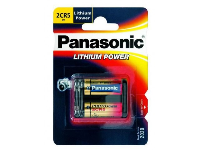 Panasonic 1 Photo 2 CR 5  2CR-5L, Single-use battery,