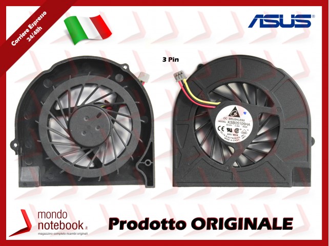 Ventola Fan CPU HP G50 G60 G70 CQ50 CQ60 CQ70 (Modello AMD) Versione 1