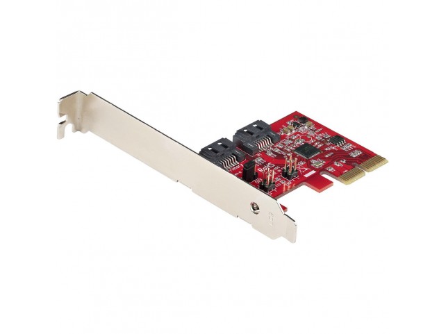 StarTech.com Sata Pcie Card - 2 Port Pcie  Sata Expansion Card - 6Gbps -