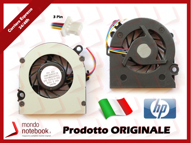 Ventola Fan CPU HP Mini 110-1000 CQ10 - 537613-001 6033B0020201