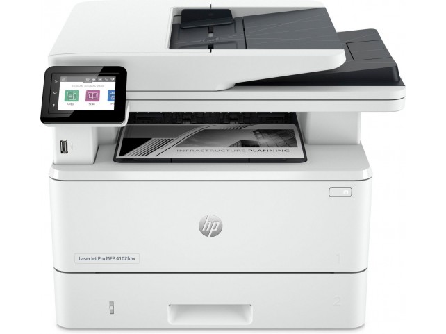HP Laserjet Pro Mfp 4102Fdw  Printer, Black And White,