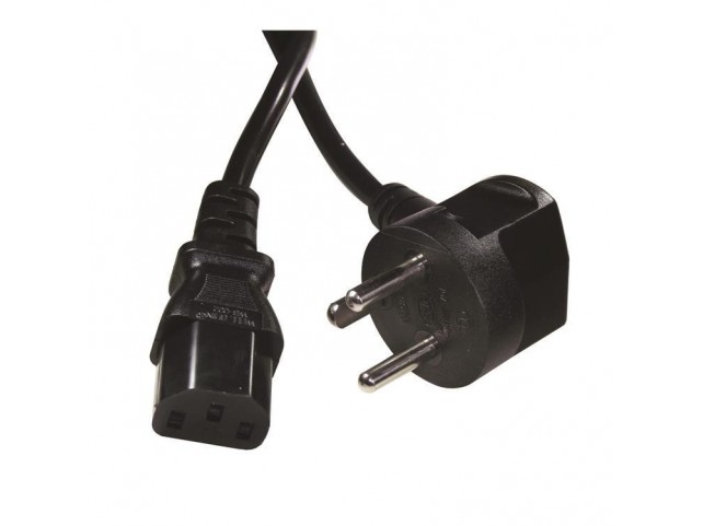 Roline Power Cable Black 2 M Power  Plug Type K C13 Coupler