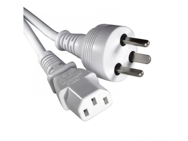 Roline Power Cable White 6 M Dk-Edb  C13 Coupler