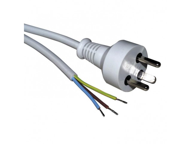 Roline Power Cable White 6 M Dk-Edb  