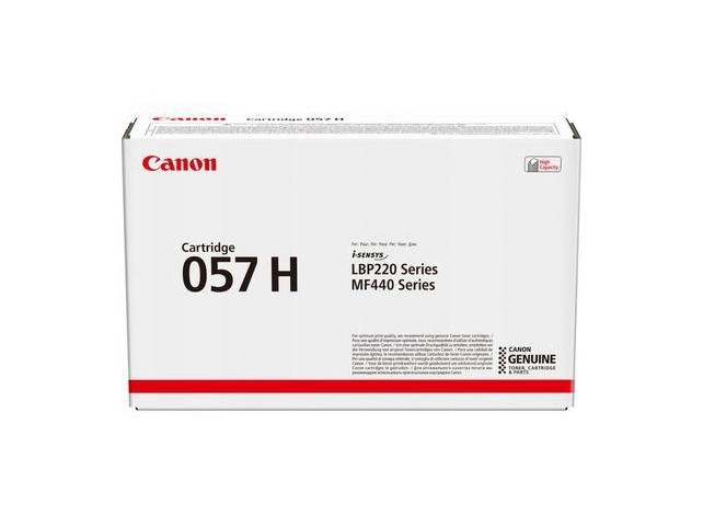 Canon 057H Toner Cartridge 1 Pc(S)  Original Black