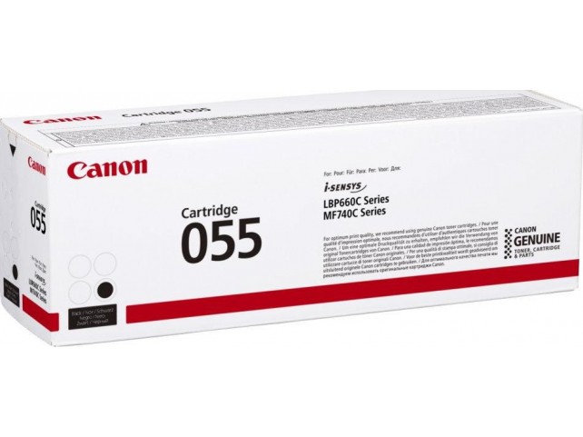 Canon Cartridge 055 BK  055, 2300 pages, Black, 1