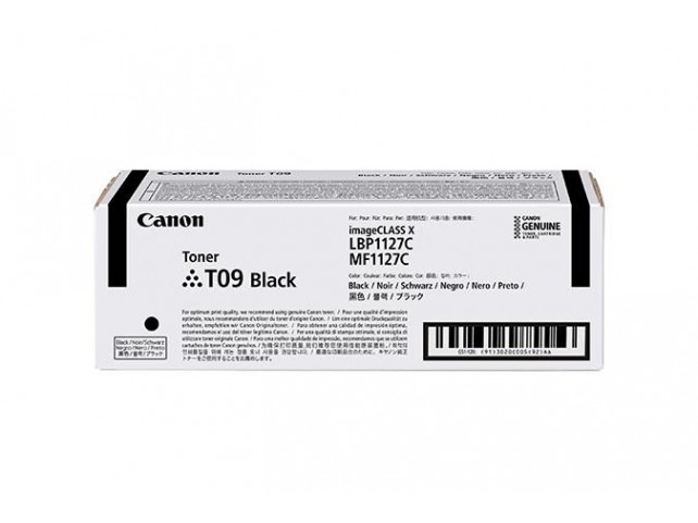 Canon Toner T09 Bk Toner Cartridge  1 Pc(S) Original Black