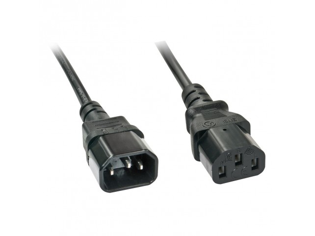 Lindy 2M C14 To C13 Extension Cable  