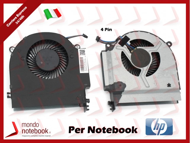 Ventola Fan CPU HP Pavilion 17-AB Omen 17-W - 857463-001