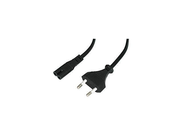 Lindy Power Cable Black 2 M Cee7/16  C7 Coupler
