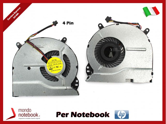 Ventola Fan CPU HP Pavilion Sleekbook 14-B 15-B - 702746-001