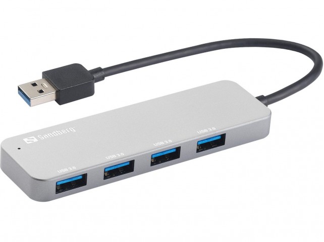 Sandberg USB 3.0 Hub 4 ports SAVER  USB 3.0 Hub 4 ports SAVER,