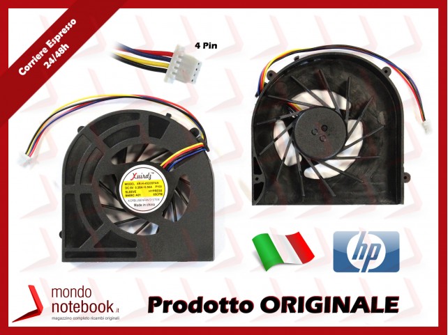 Ventola Fan CPU HP Probook 4520s 4525s 4720S