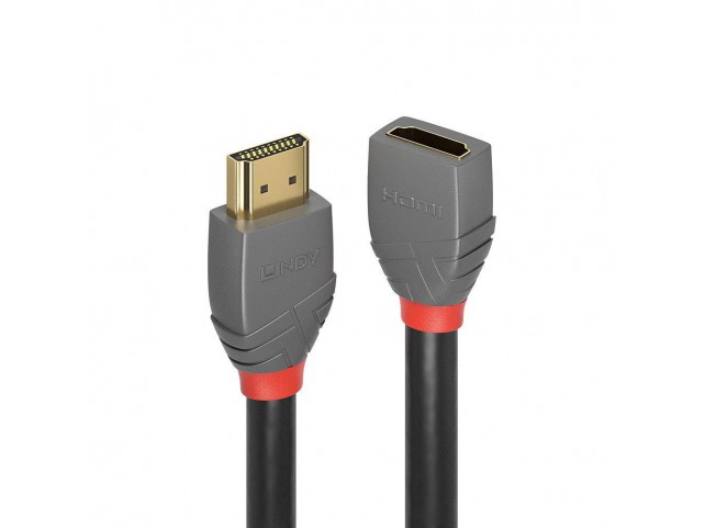 Lindy 3m High Speed HDMI Extension  Cable, Anthra Line