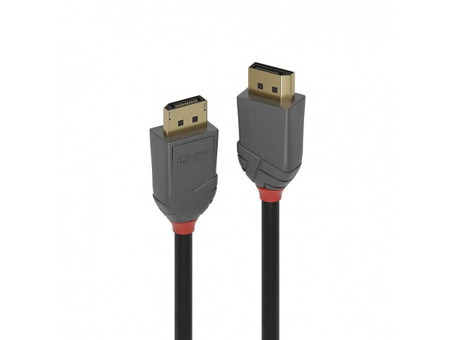 Lindy 1M Displayport 1.4 Cable,  Anthra Line
