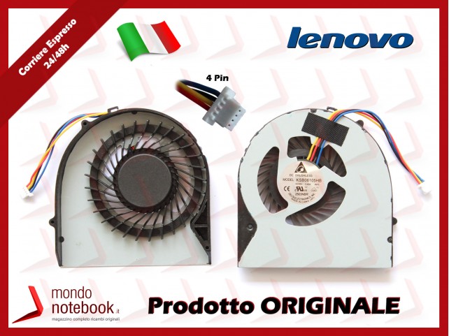 Ventola Fan CPU LENOVO B570 B575 V570 Z570