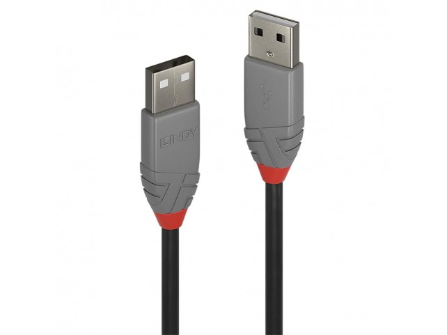 Lindy 0.5M Usb 2.0 Type A Cable,  Anthra Line