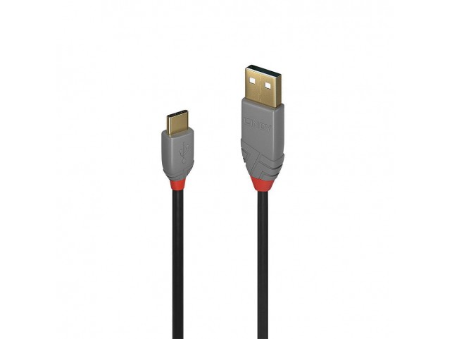 Lindy 3M Usb 2.0 Type A To C Cable,  Anthra Line